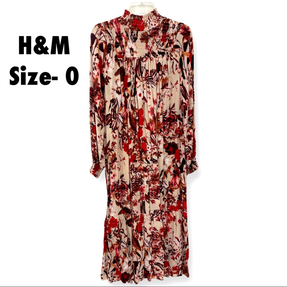 H&M long sleeve dress size 0
